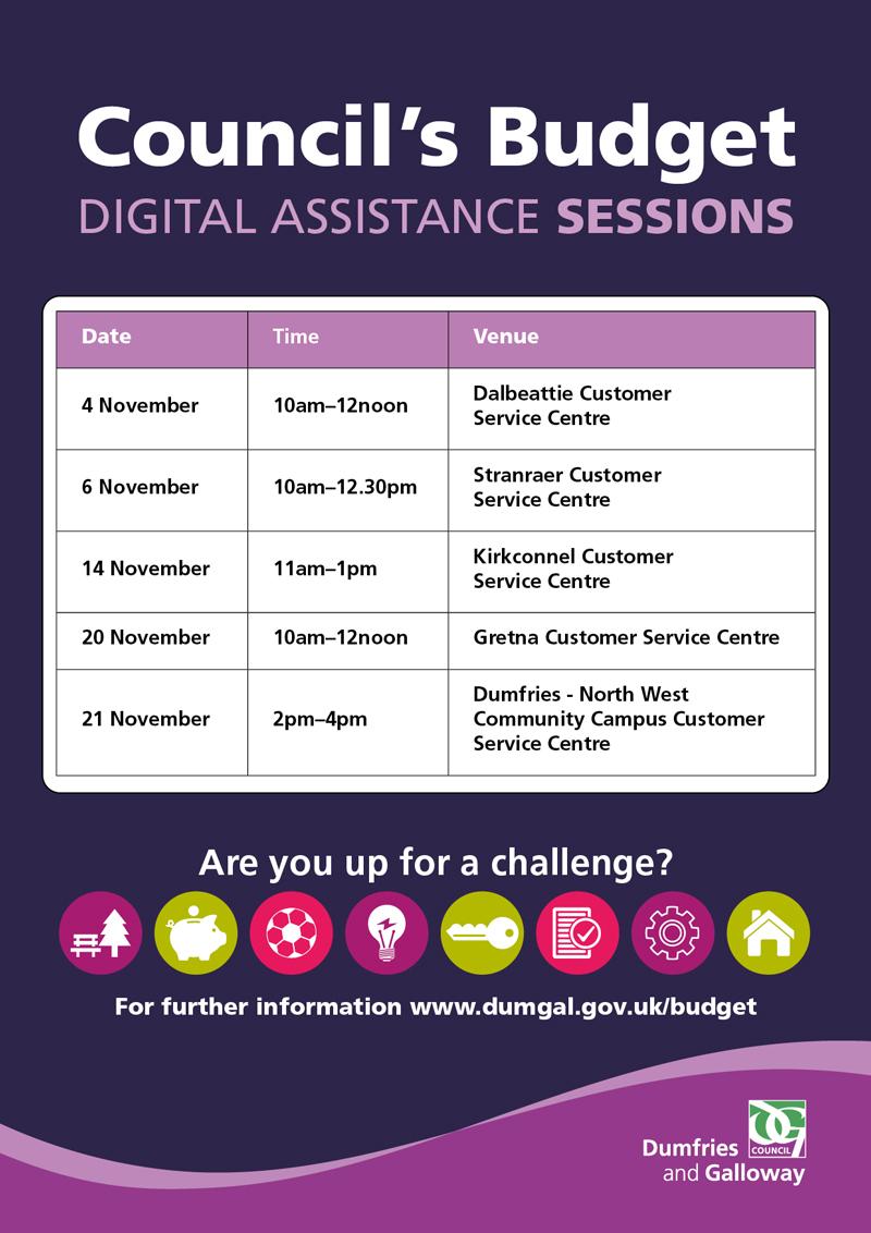 digital assistance poster image